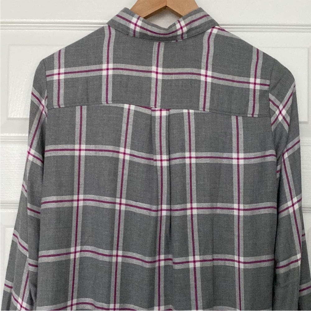 NWOT Banana Republic Dillion Classic Fit Flannel Shirt XS - Picture 9 of 11